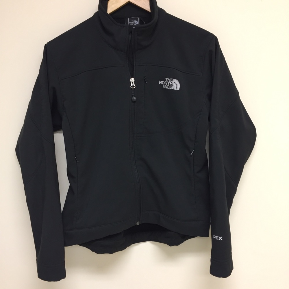 The North Face jacket black Apex full zip Small